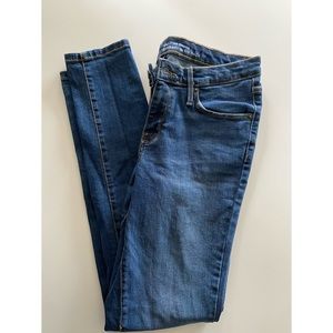 Dark blue skinny jeans